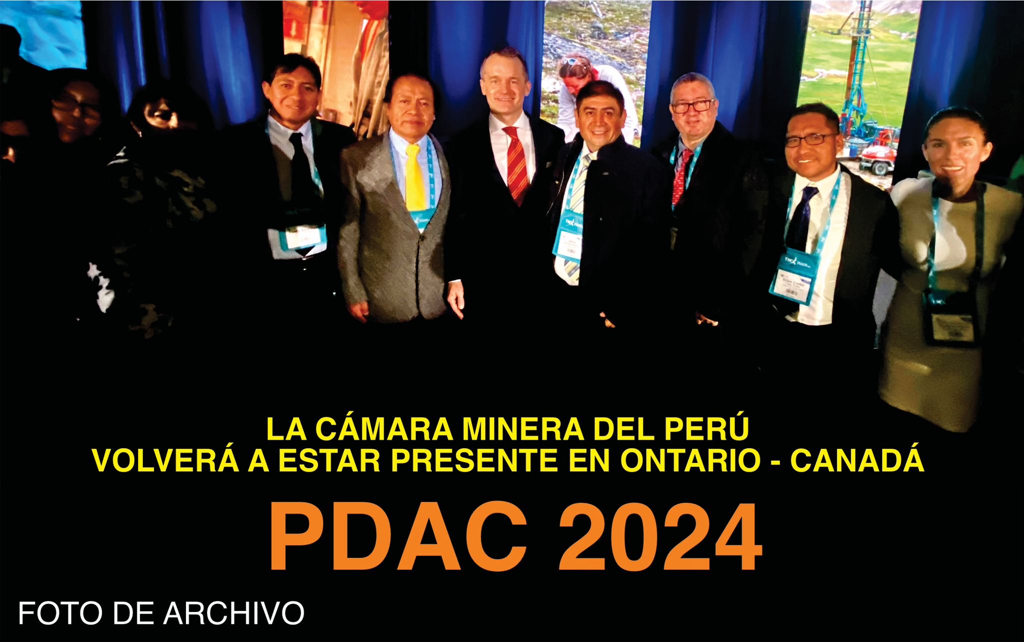 La Cámara Minera del Perú estará presente en el PDAC 2024 con la presencia de altos funcionarios