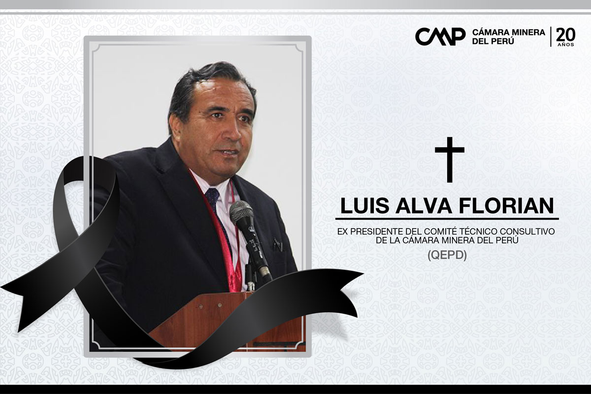 Recordamos al Ing. Luis Alva Florian, incansable promotor de la minería responsable y sostenible
