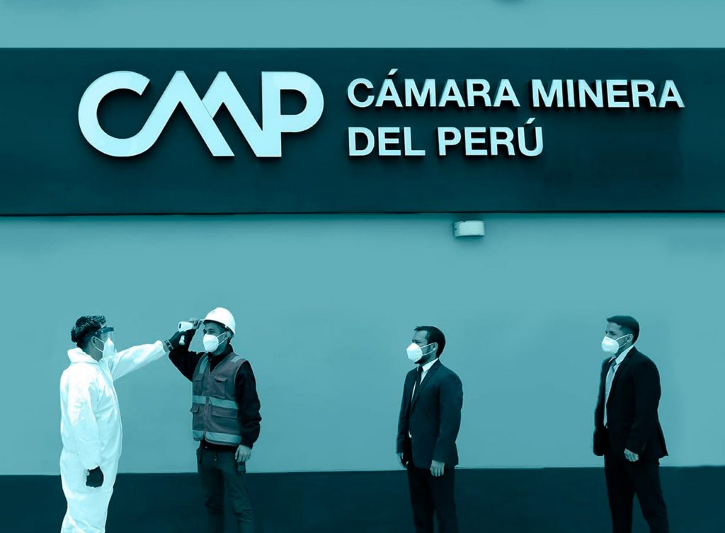 Medidas de Seguridad ante Covid-19 reforzadas en Cámara Minera del Perú